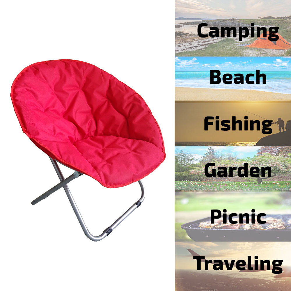 Indoor Outdoor Folding Beach Fishing Chair Camping Kids Moon Chairs - China  Outdoor Kids Moon Chair, Folding Child Chair