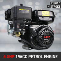 6.5 HP Petrol Engine 4 Stroke Horizontal Shaft Recoil Start OHV Stationary Motor