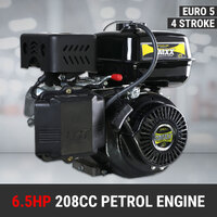 LCT 6.5 HP Petrol Engine 4 Stroke Horizontal Shaft Recoil Start OHV Stationary